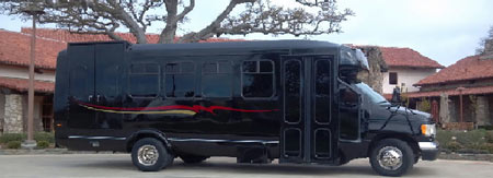 Black Party Bus